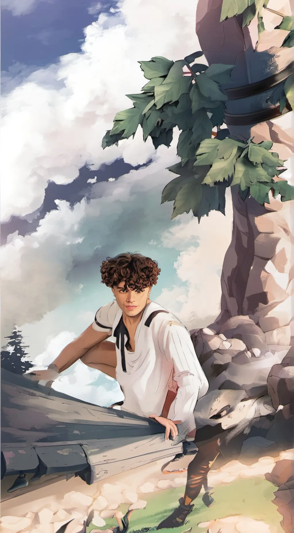 ai character: Miles background