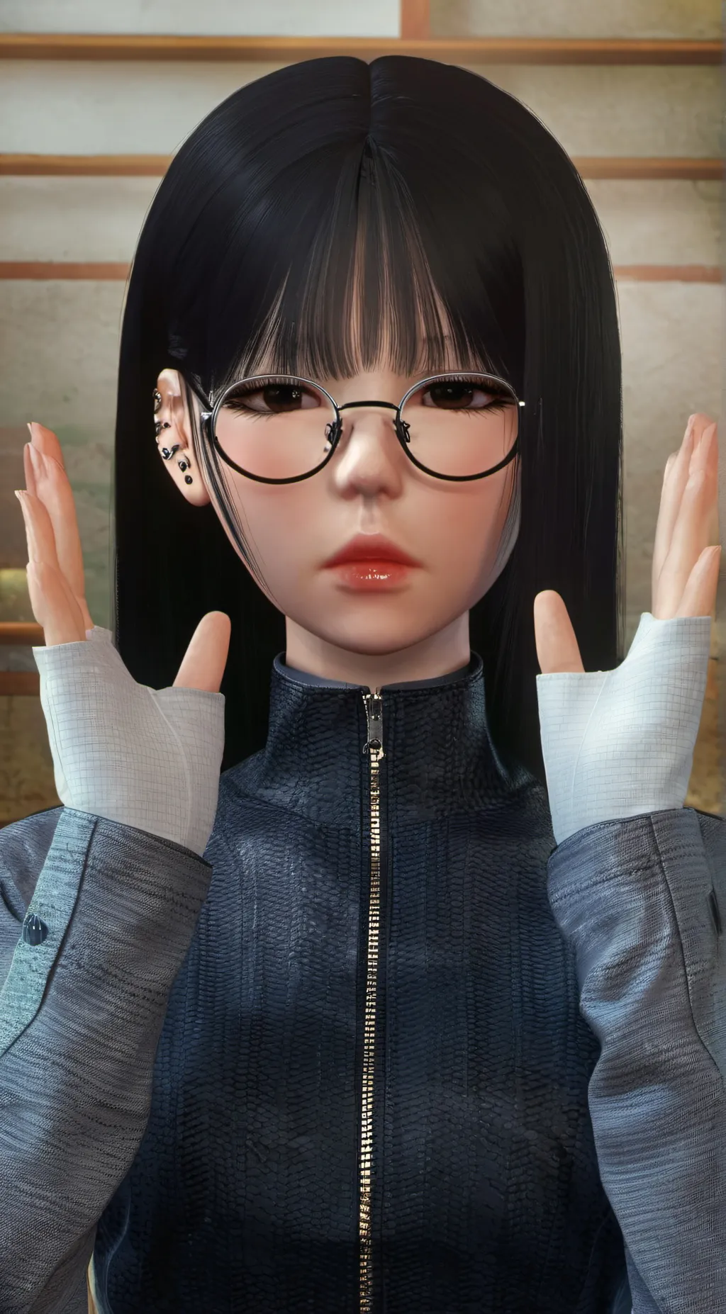 ai character: Vix background