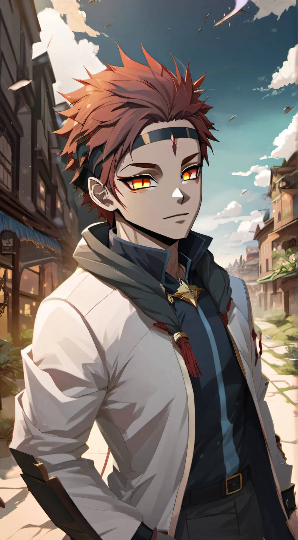 ai character: akaza  background