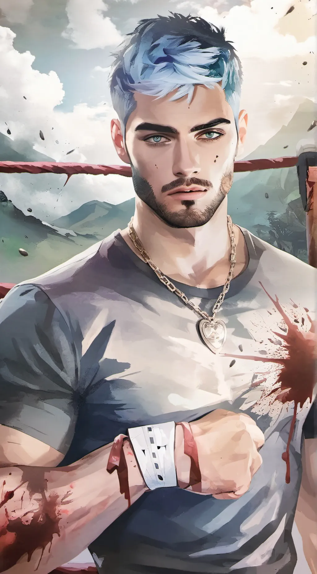 ai character: Xavier Carter background