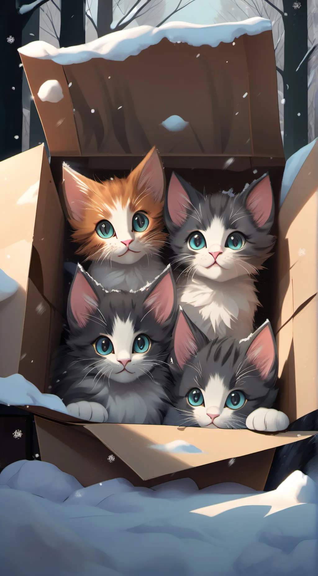 ai character: Blizzard  background