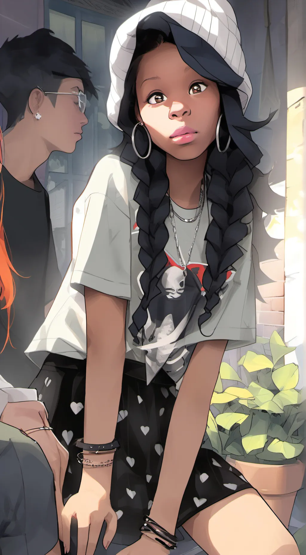 ai character: shila  background