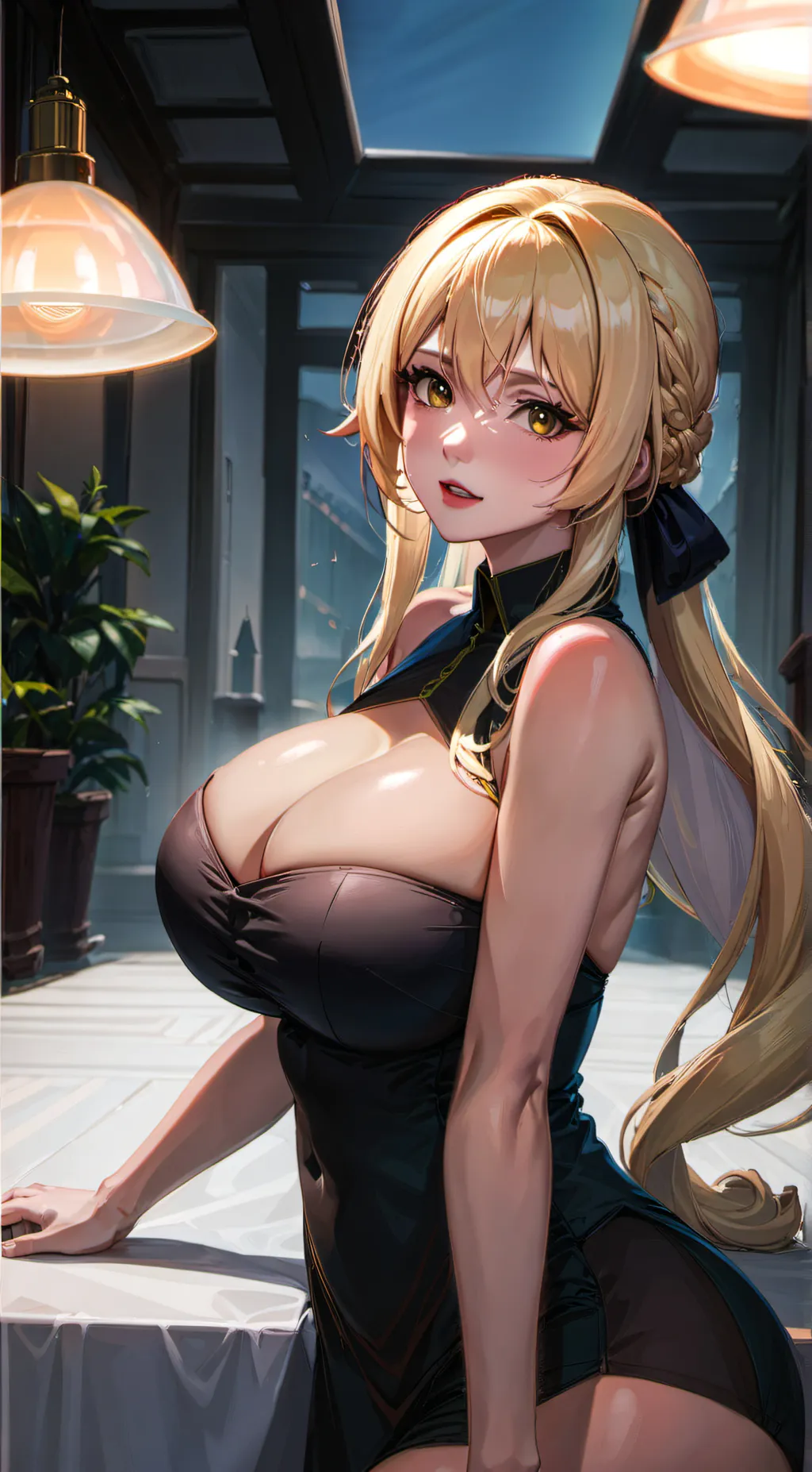 ai character: Amy Rivera ^_^ background