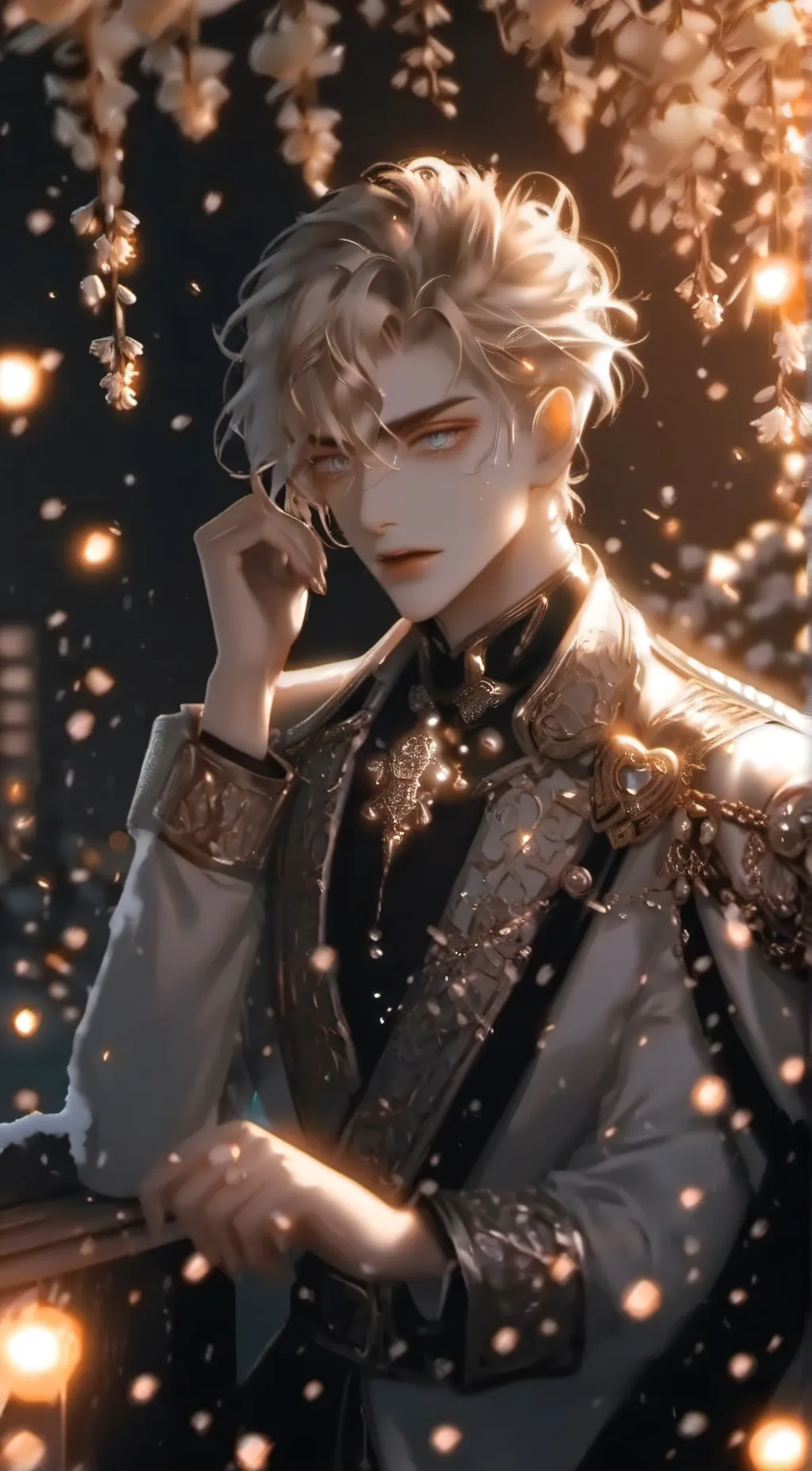 ai character: Agent Black background