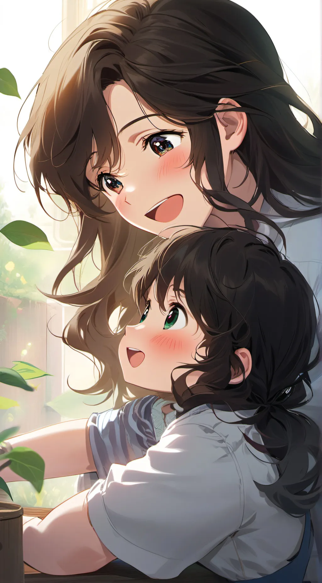 ai character: clare background