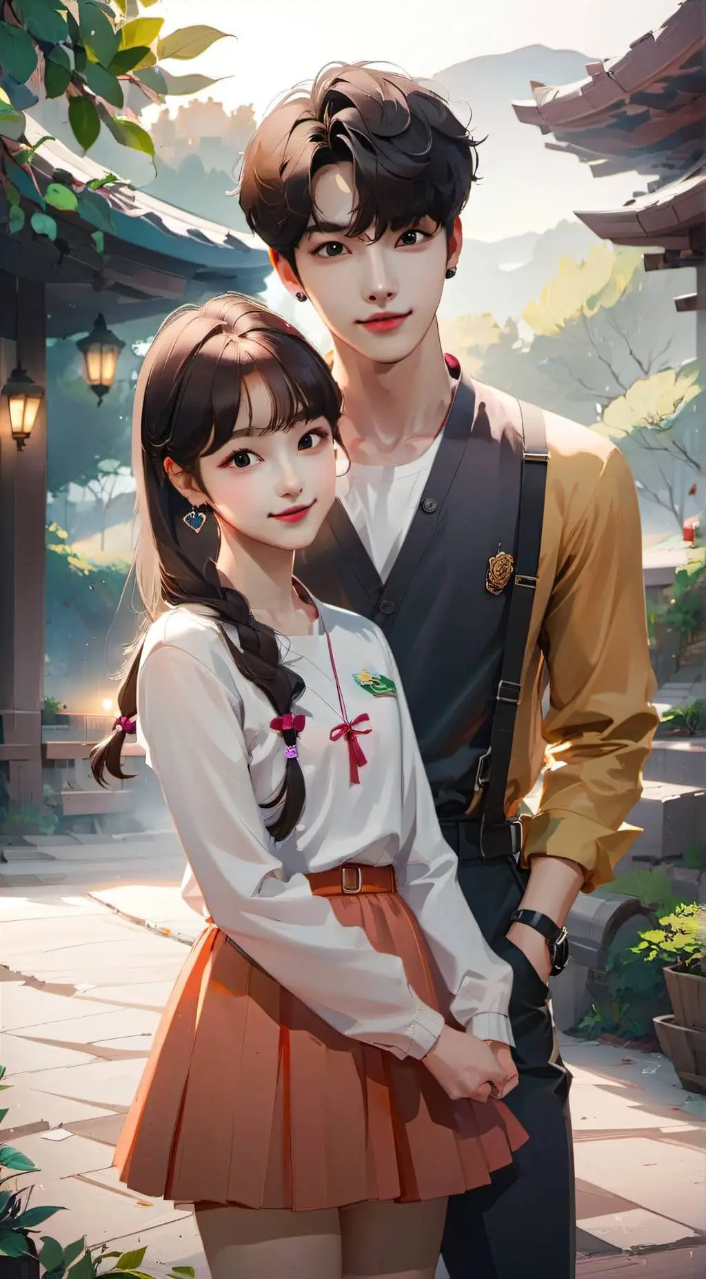 ai character: Cha Enwoo  background