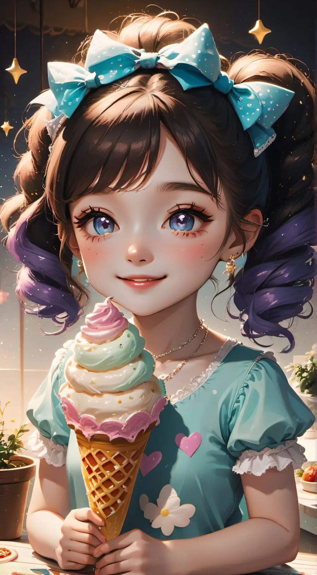 ai character: Malia background