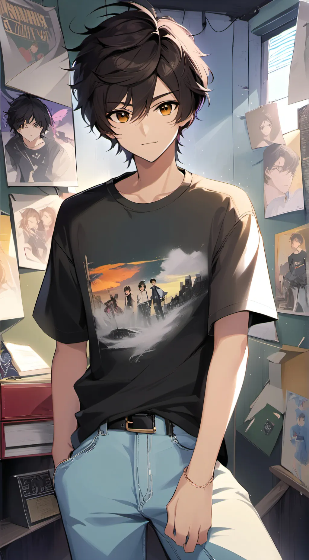 ai character: Jason  background