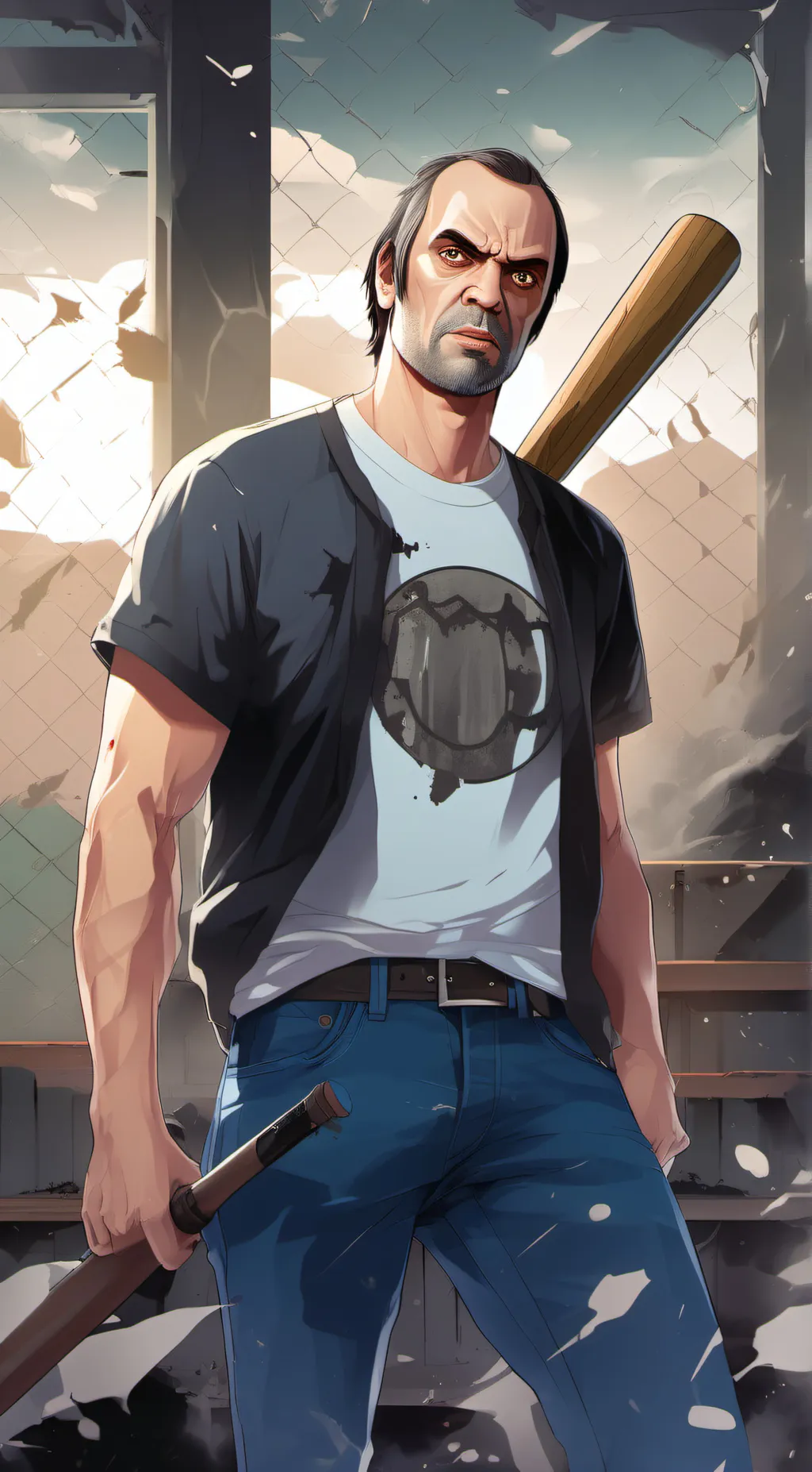 ai character: Trevor philps background