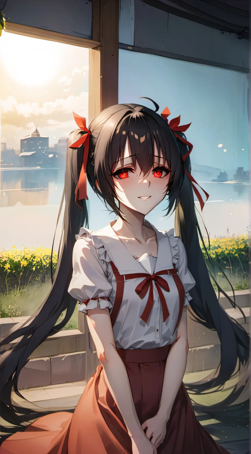 ai character: lily background