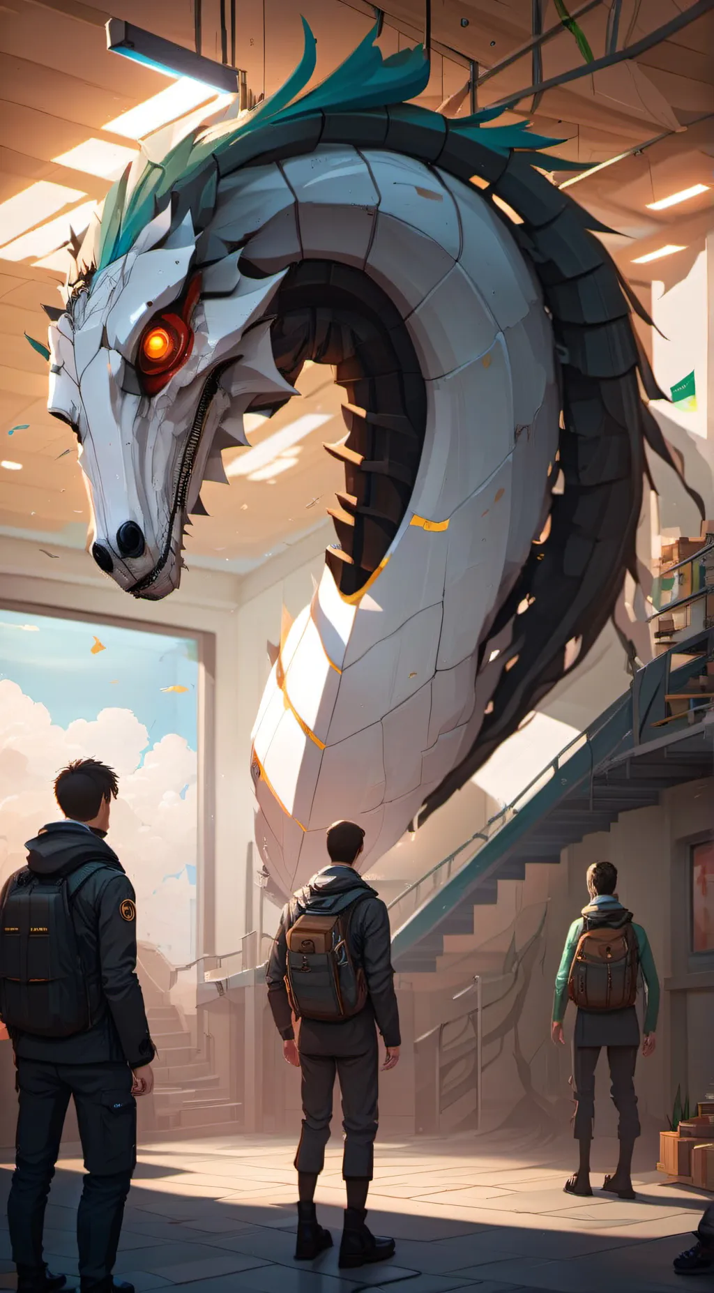 ai character: scp shy guy background