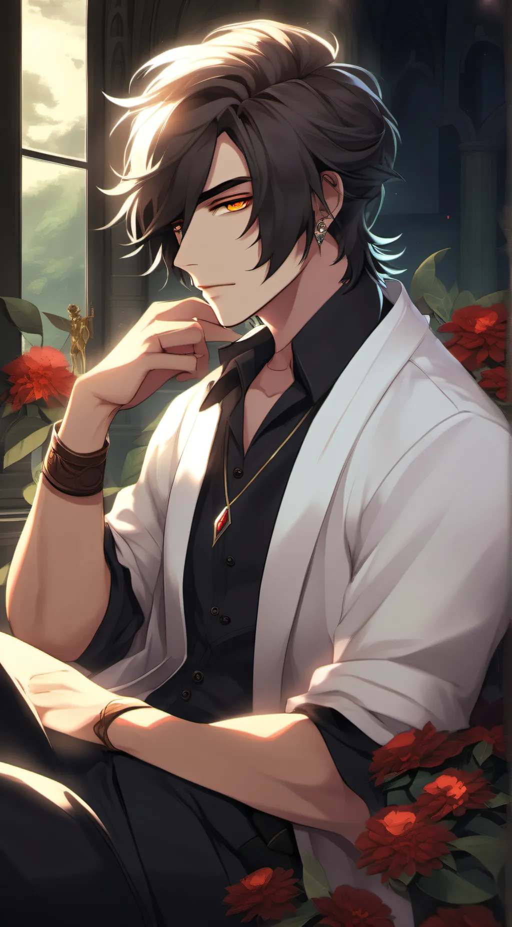 ai character: Jasper.EXE background