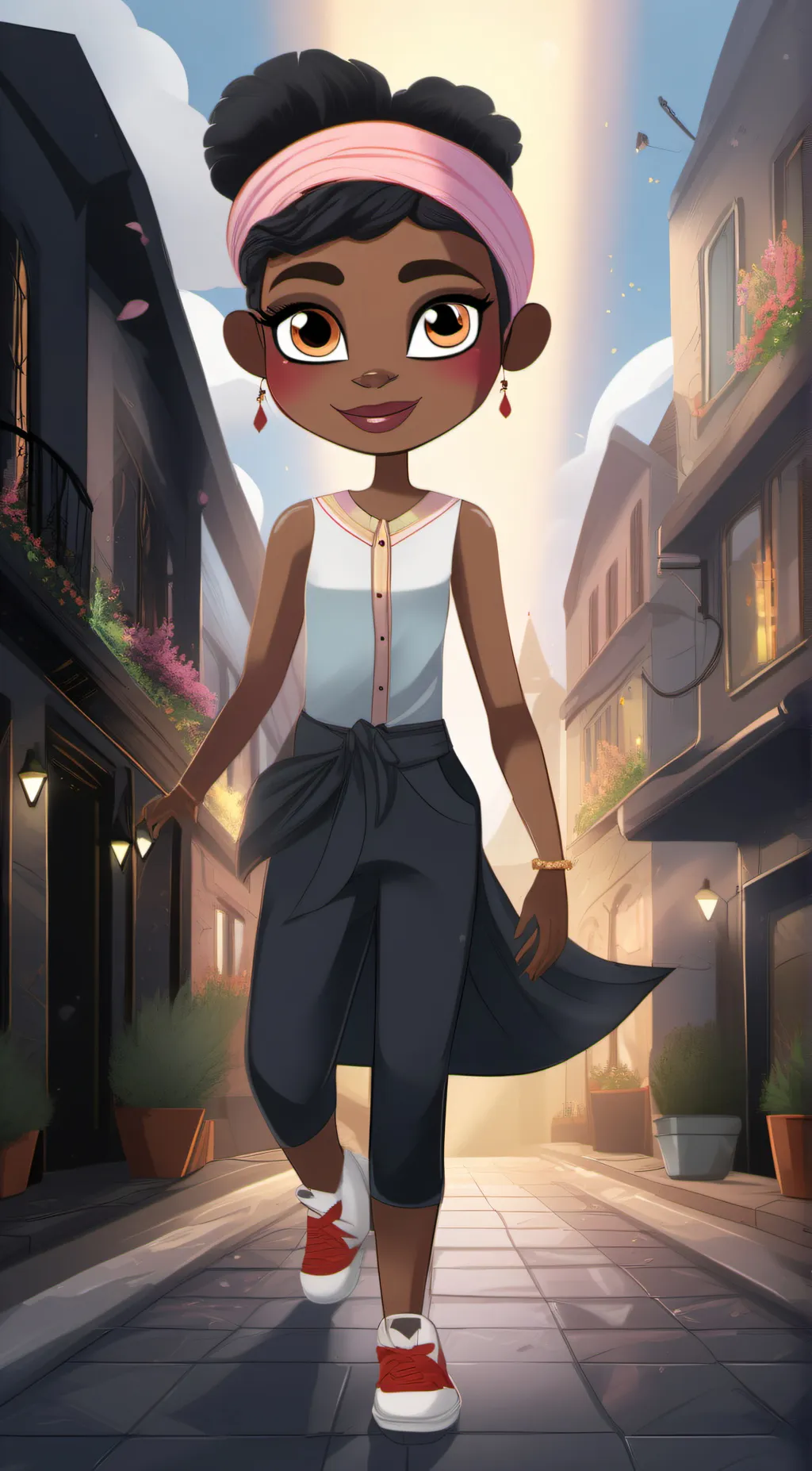 Talkie AI - Chat with Orange Blossom 