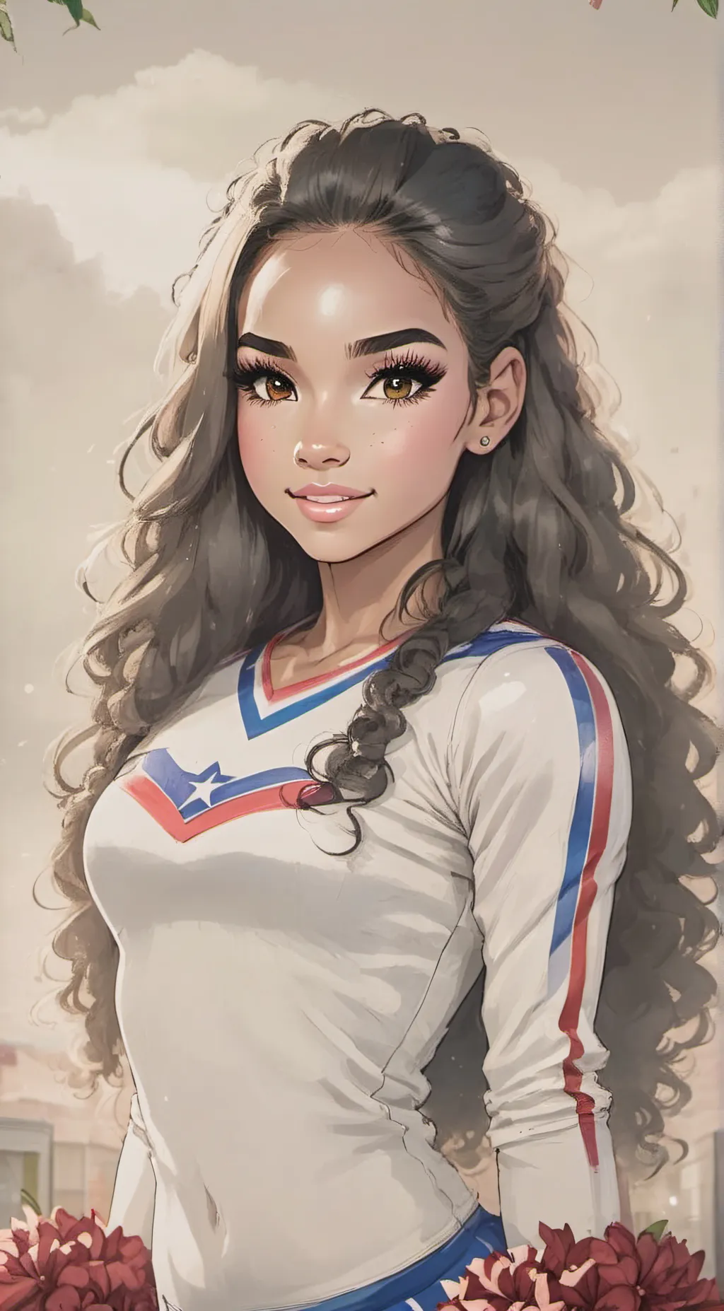 ai character: Lovely Lopez background