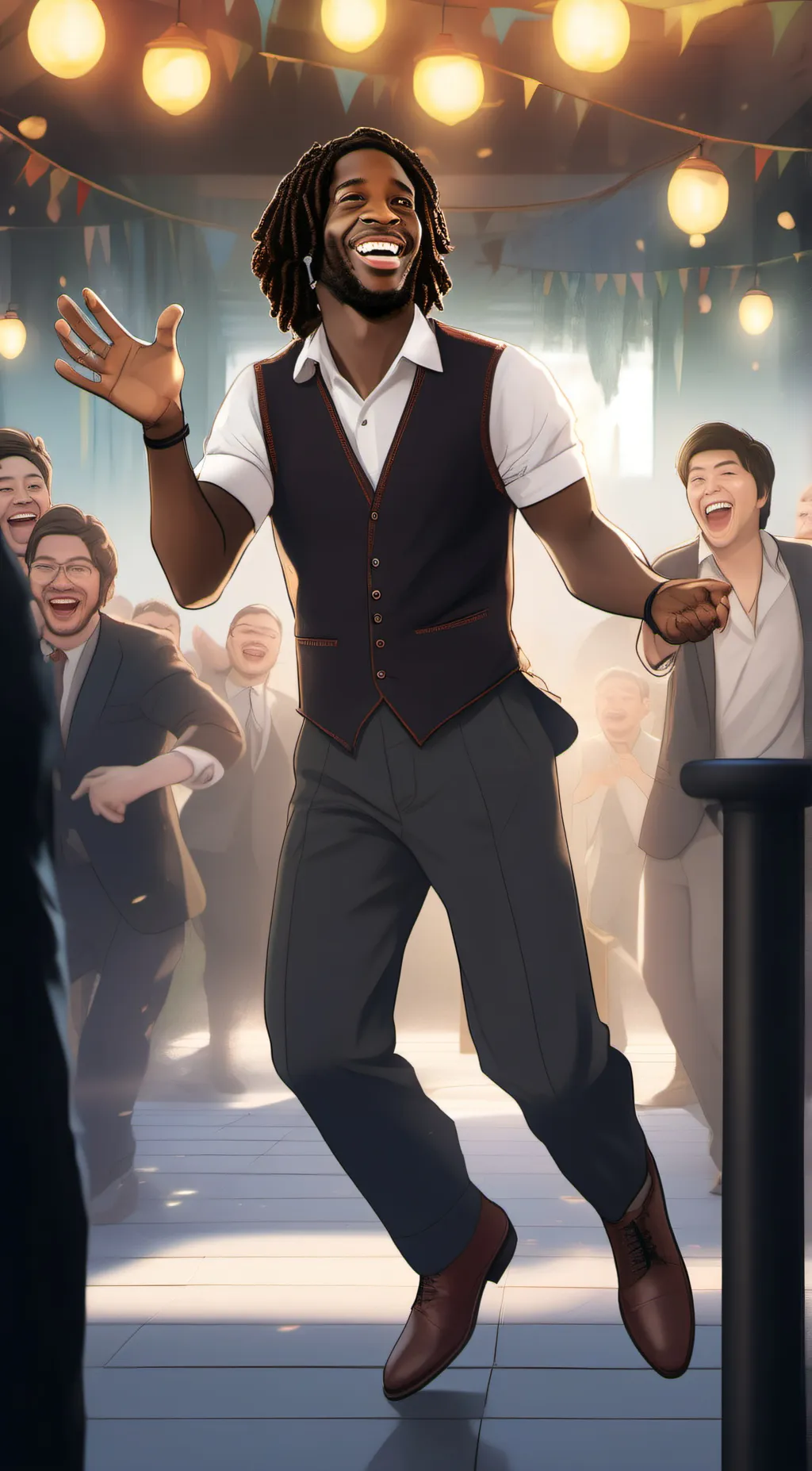 ai character: Mike background