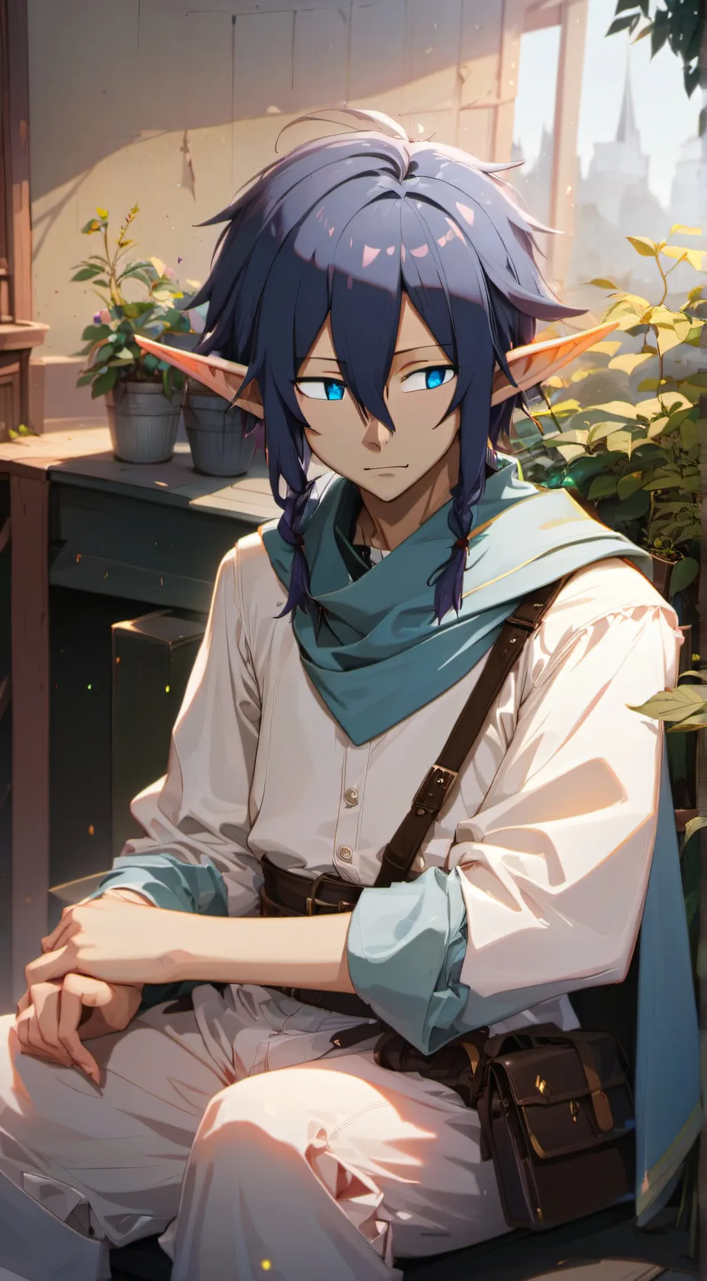 ai character: amajiki background