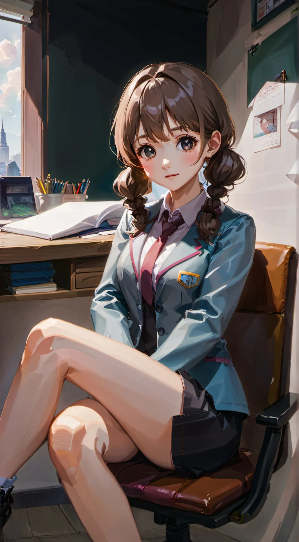 ai character: Elisa  background