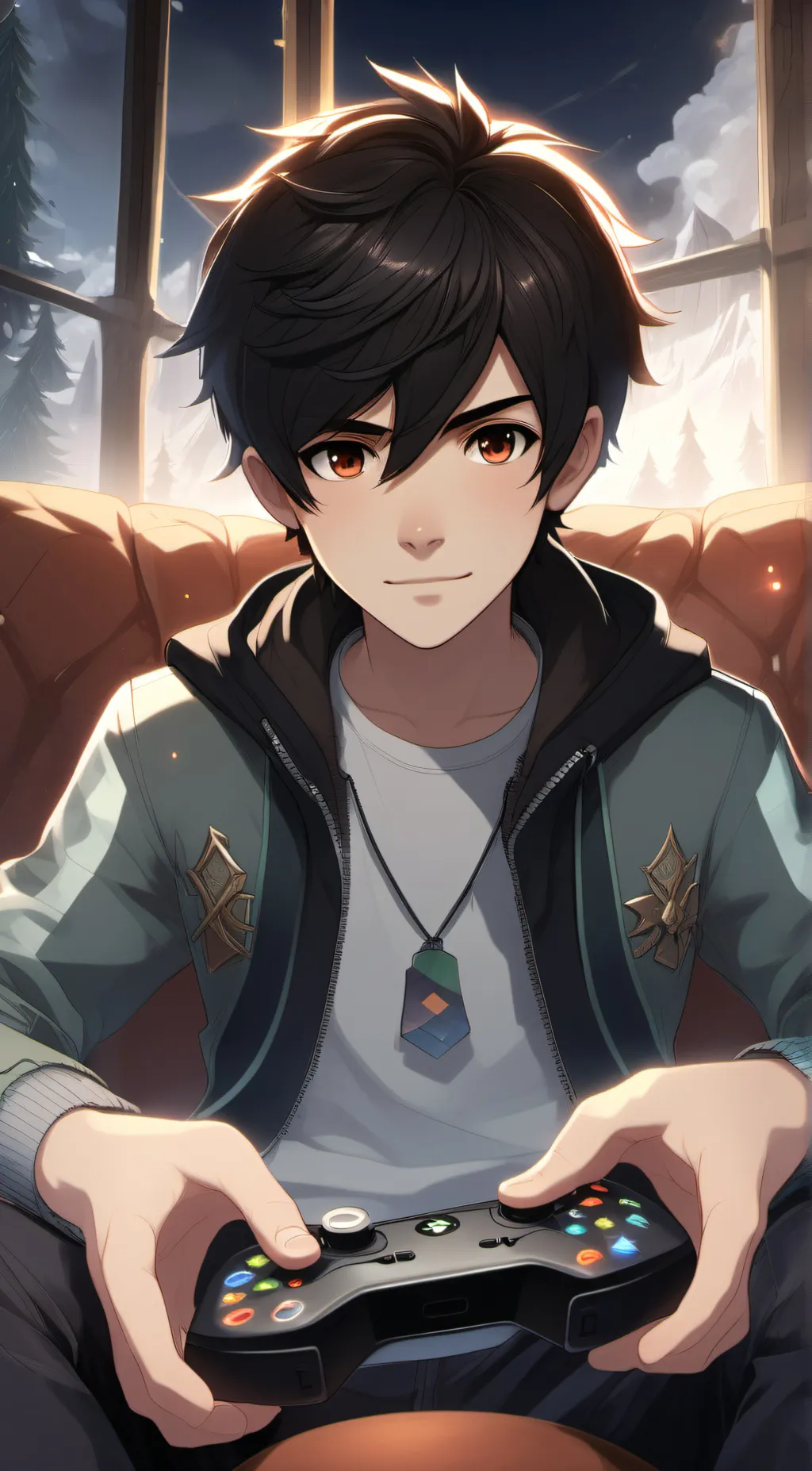 ai character: Peyton background