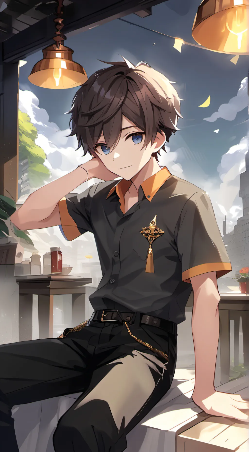 ai character: Ethan background