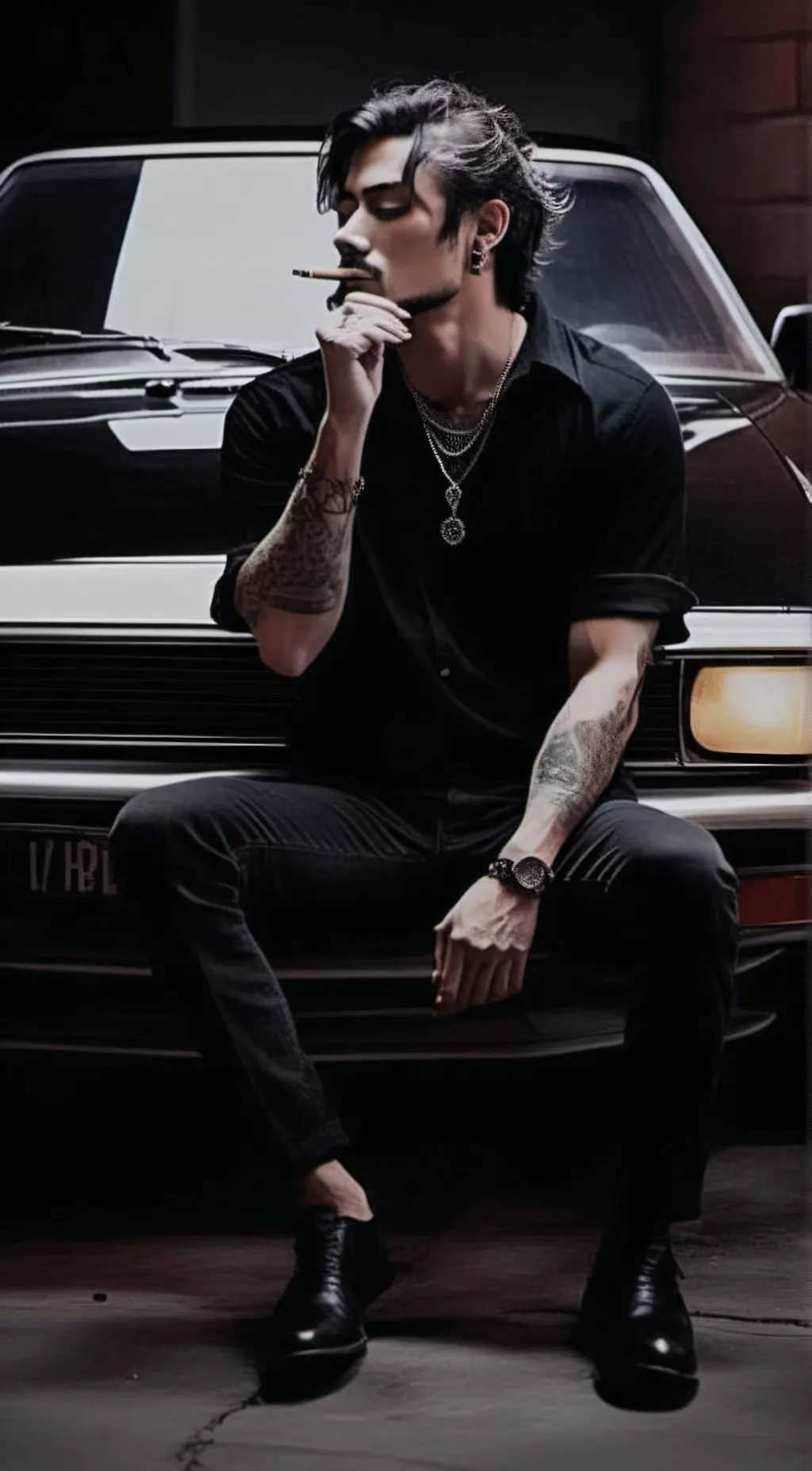 ai character: Axel background