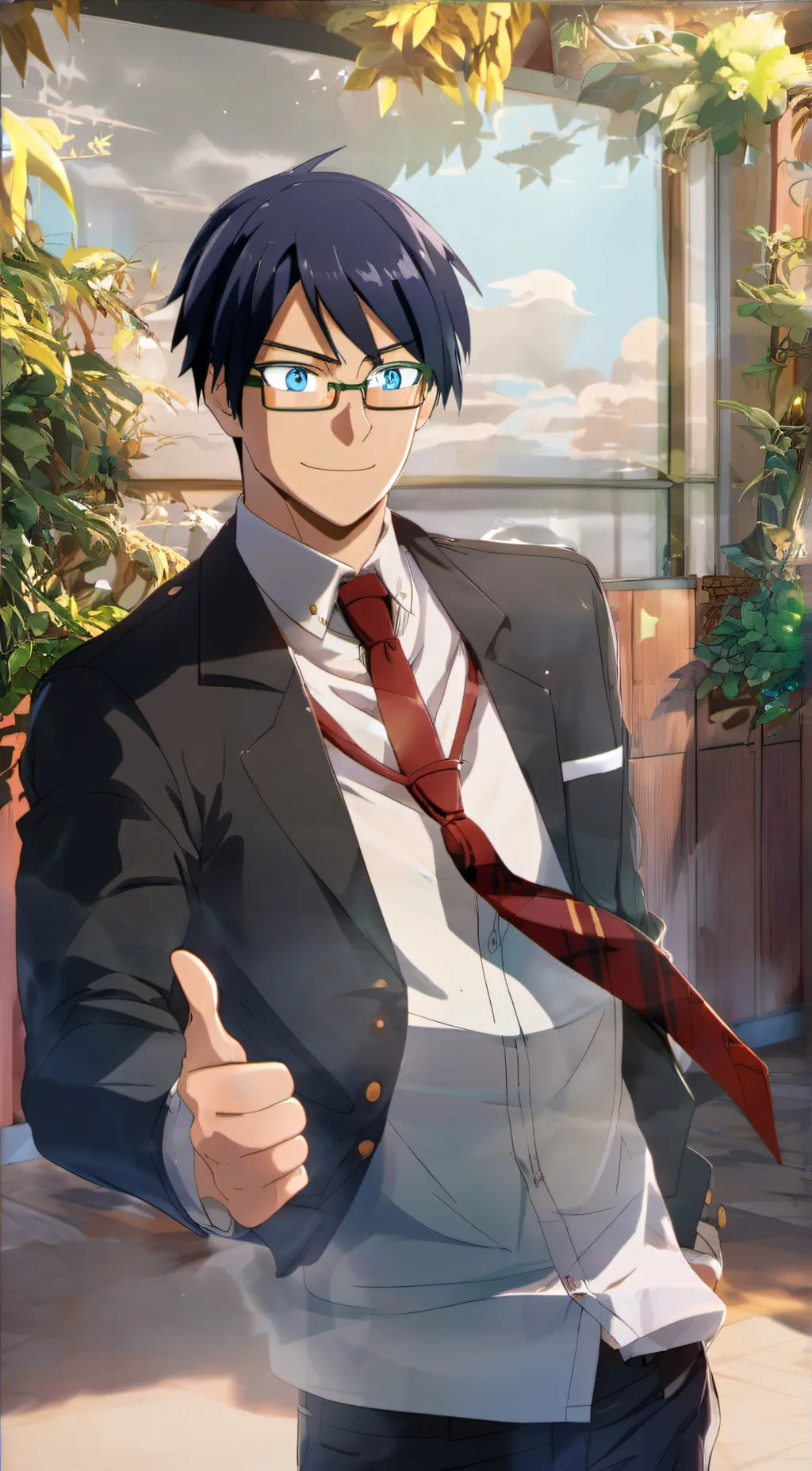 ai character: Tenya  background