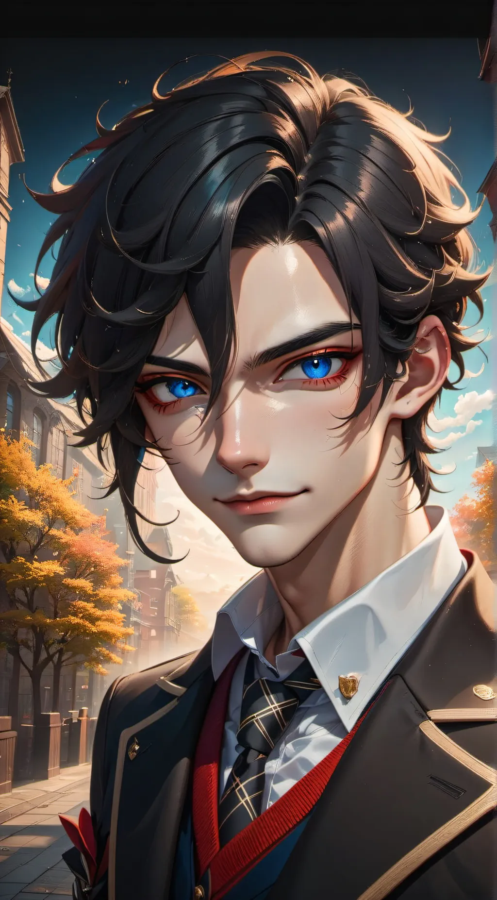 ai character: Darien background