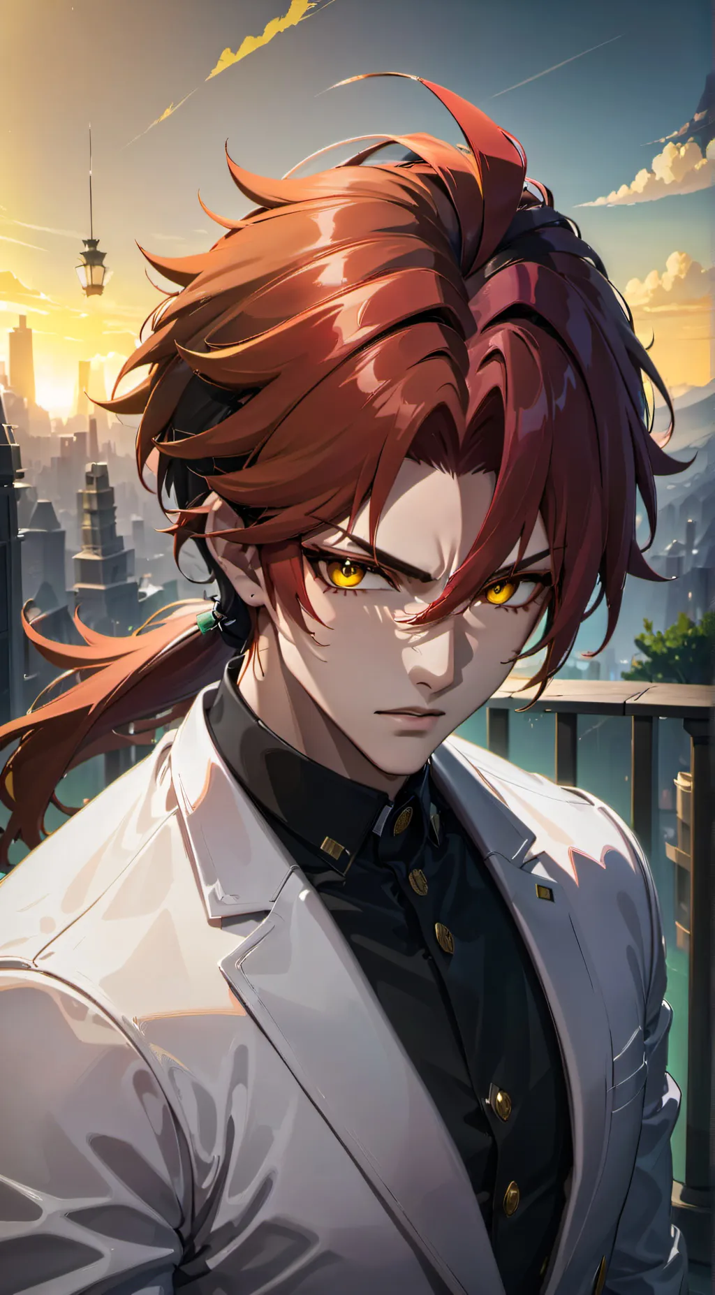 ai character: Lazarus  background