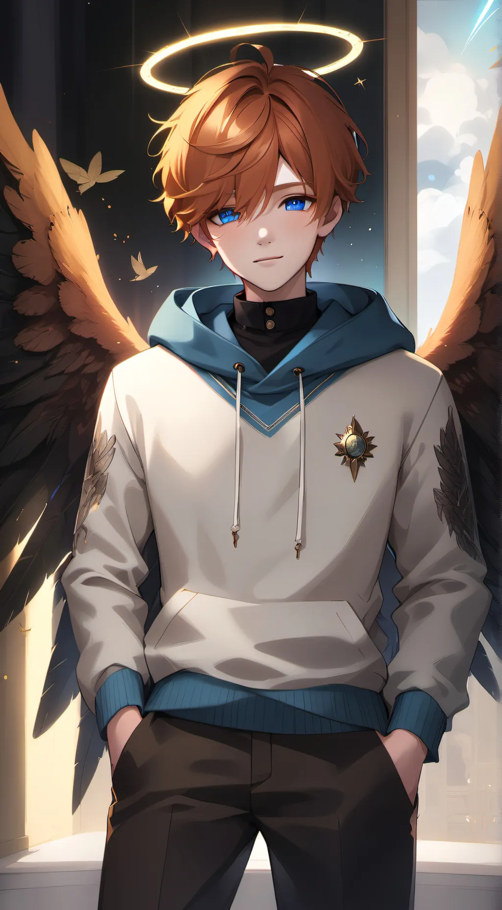 ai character: Liam  background