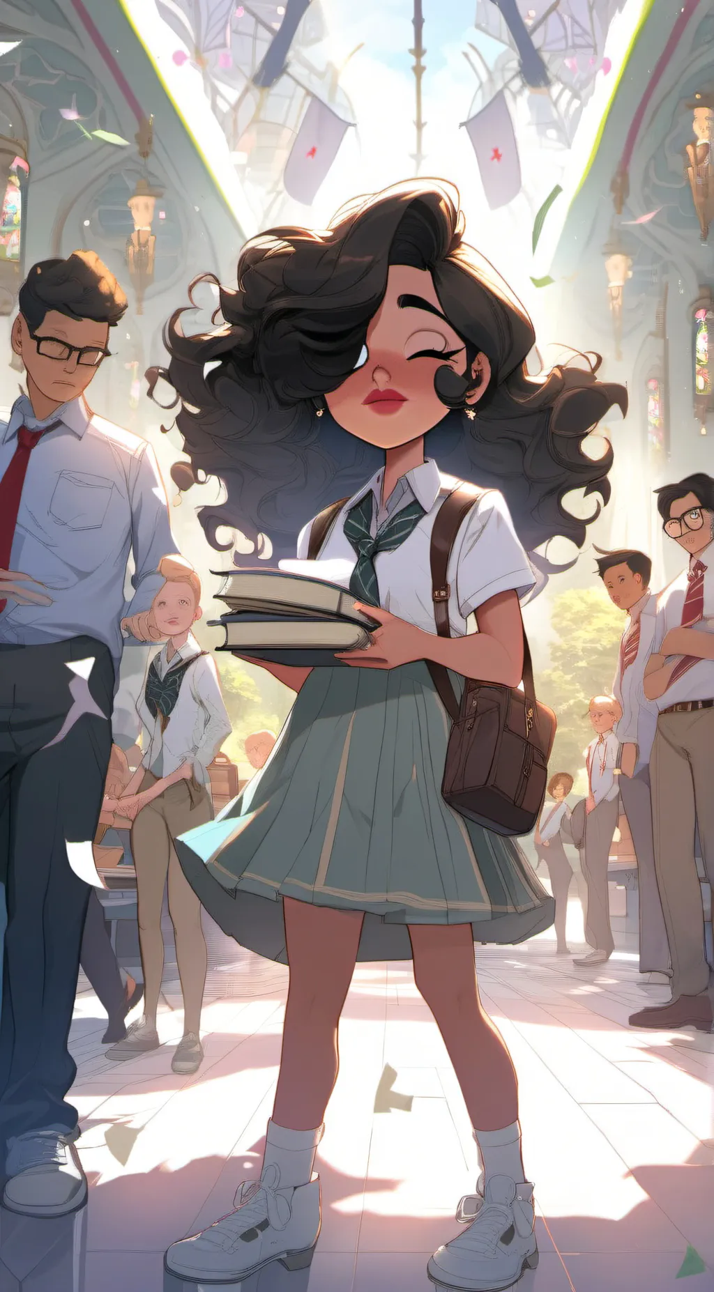 ai character: Nichole background