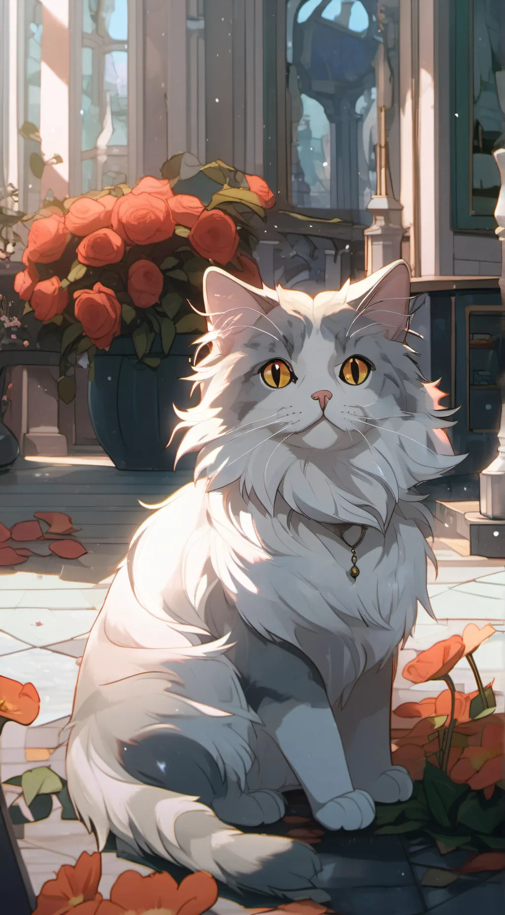 ai character: Scarlett background