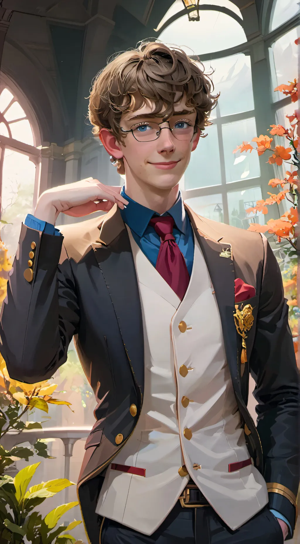 ai character: peter background