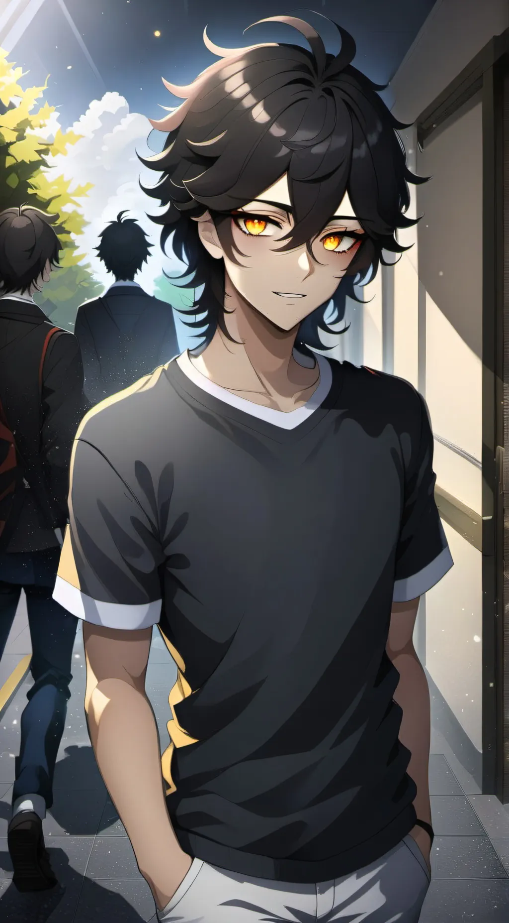 ai character: ♡Jay❦ background