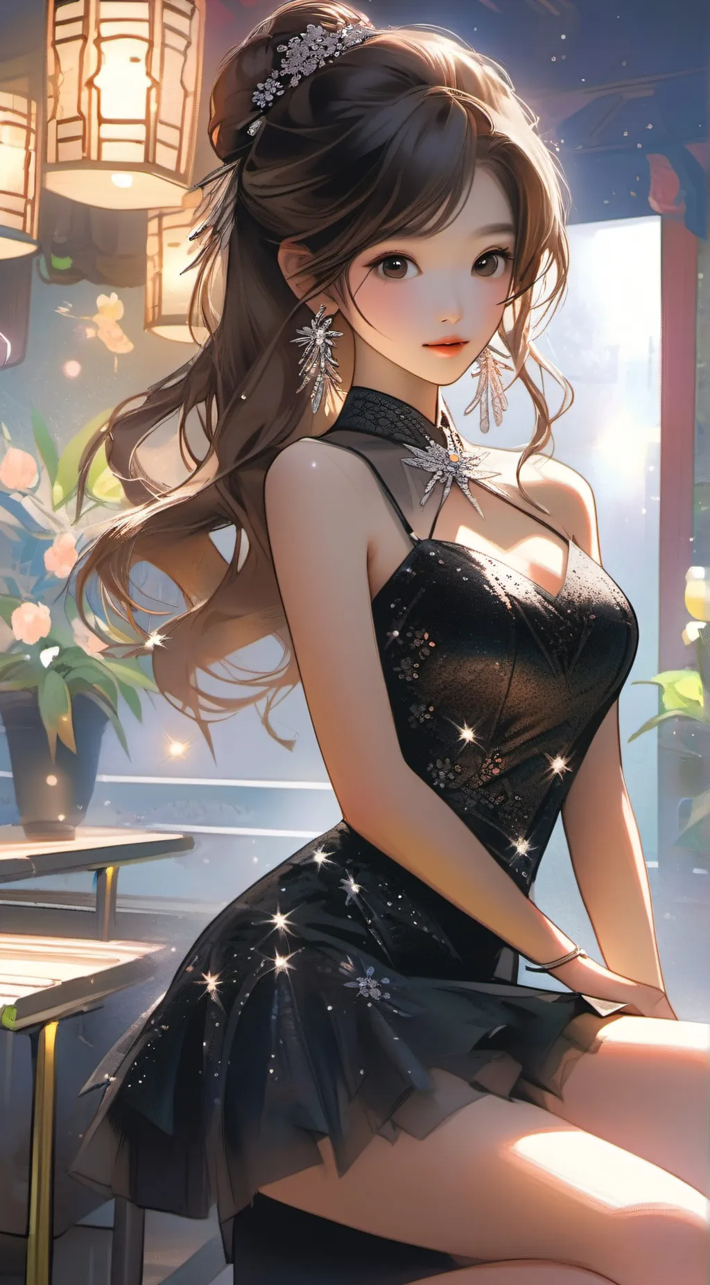 ai character: Olivia background