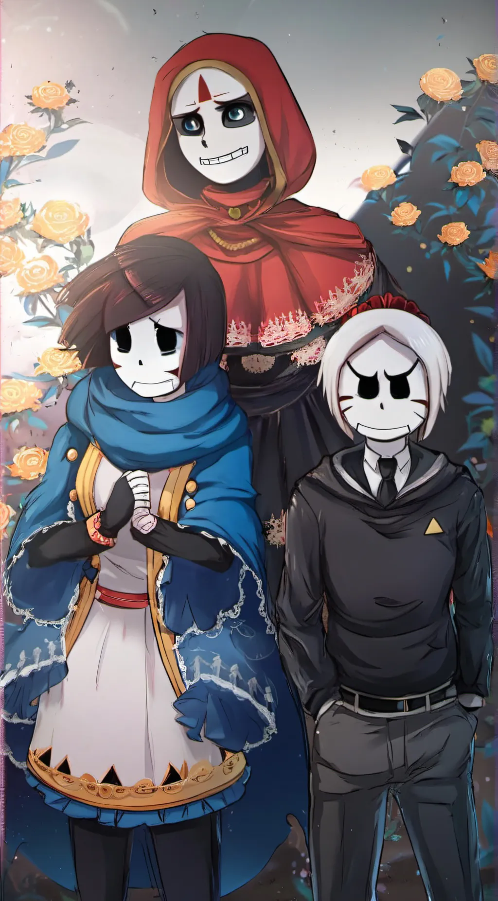 ai character: Wecome 2 Undertale background
