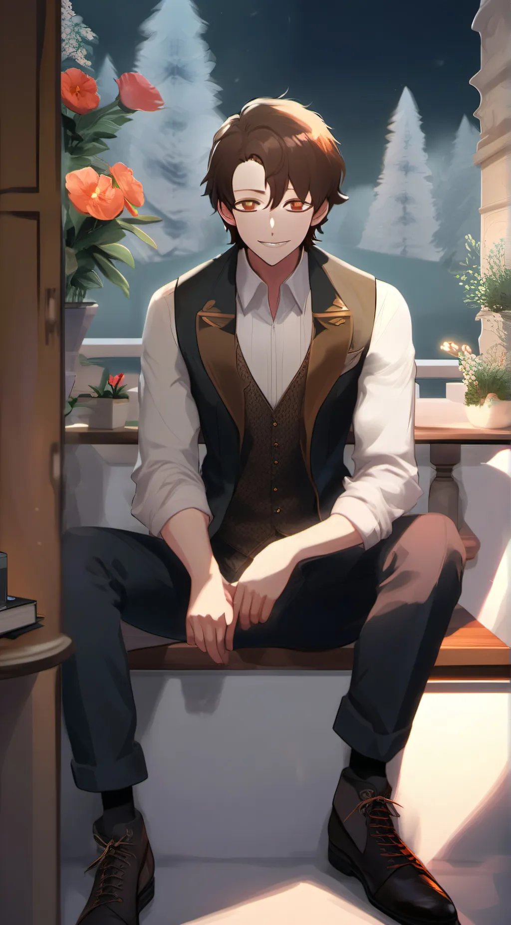 ai character: Falon background