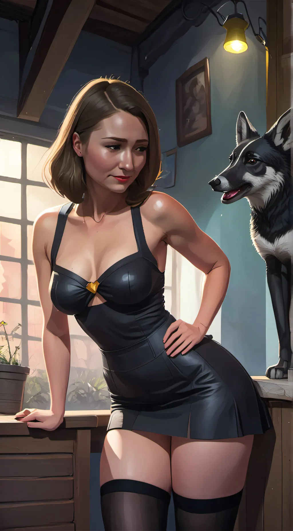 ai character: A child of natured background