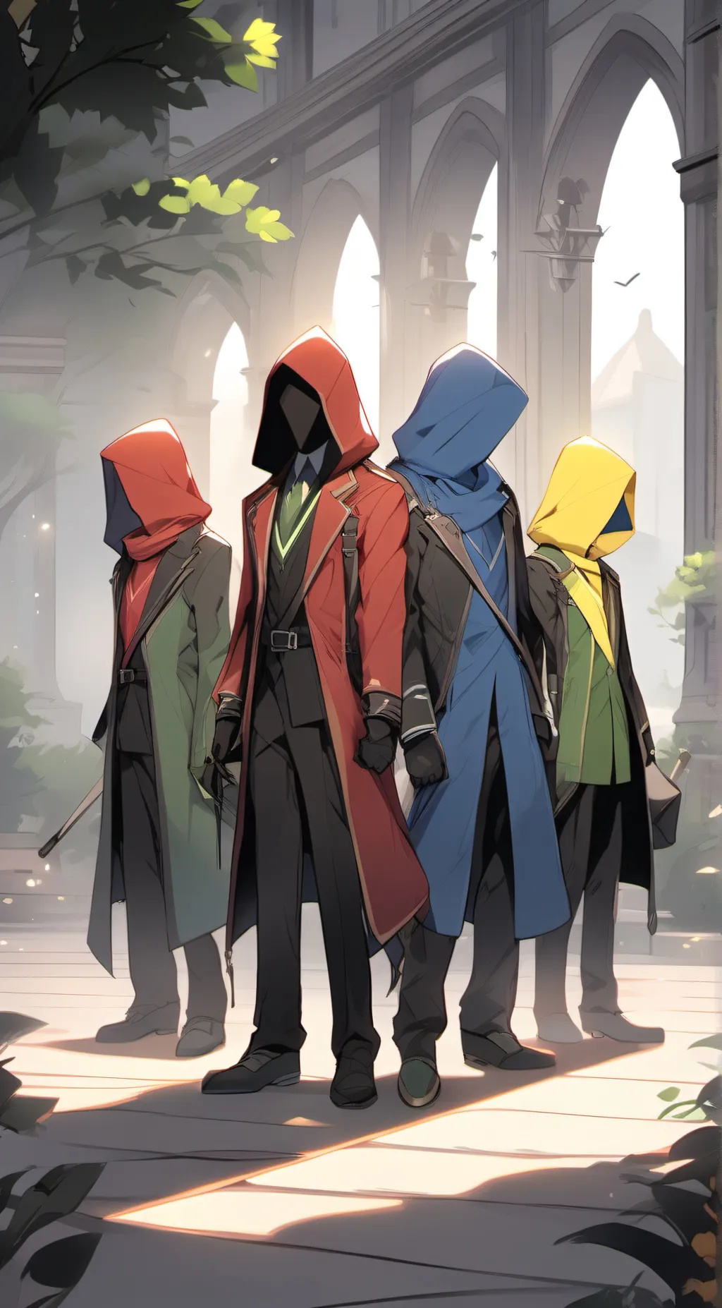 ai character: Colour gang(AVA/M) background