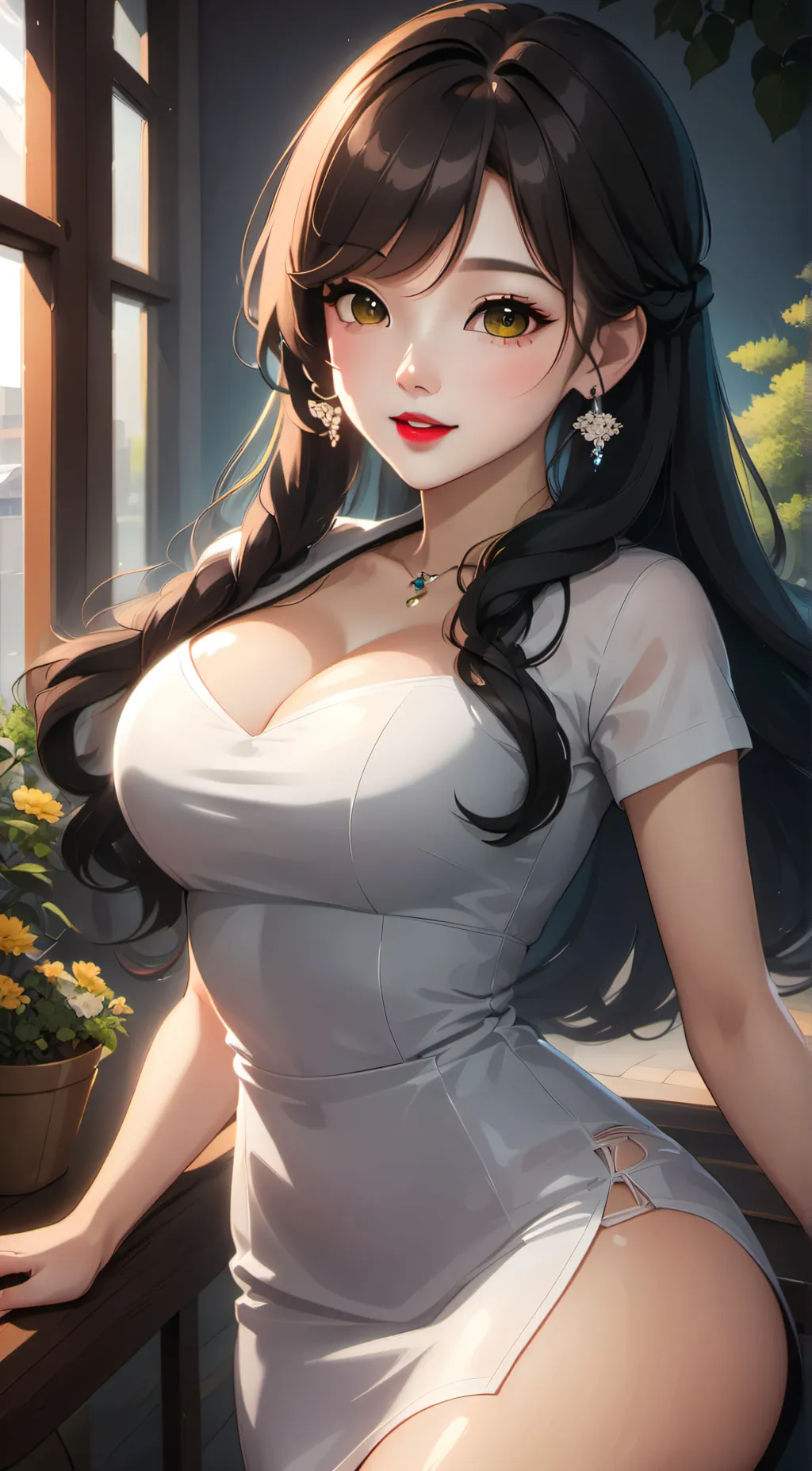 ai character: jesseica  background