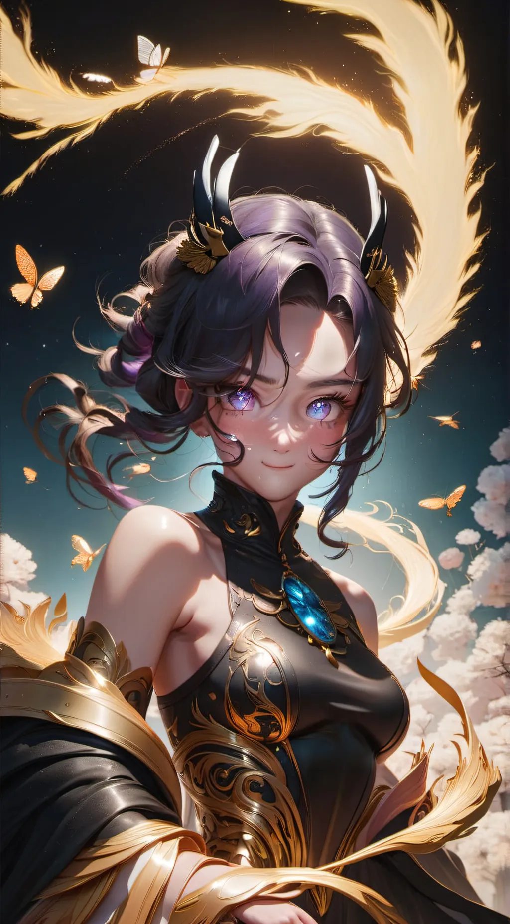 ai character: Shinobu  background