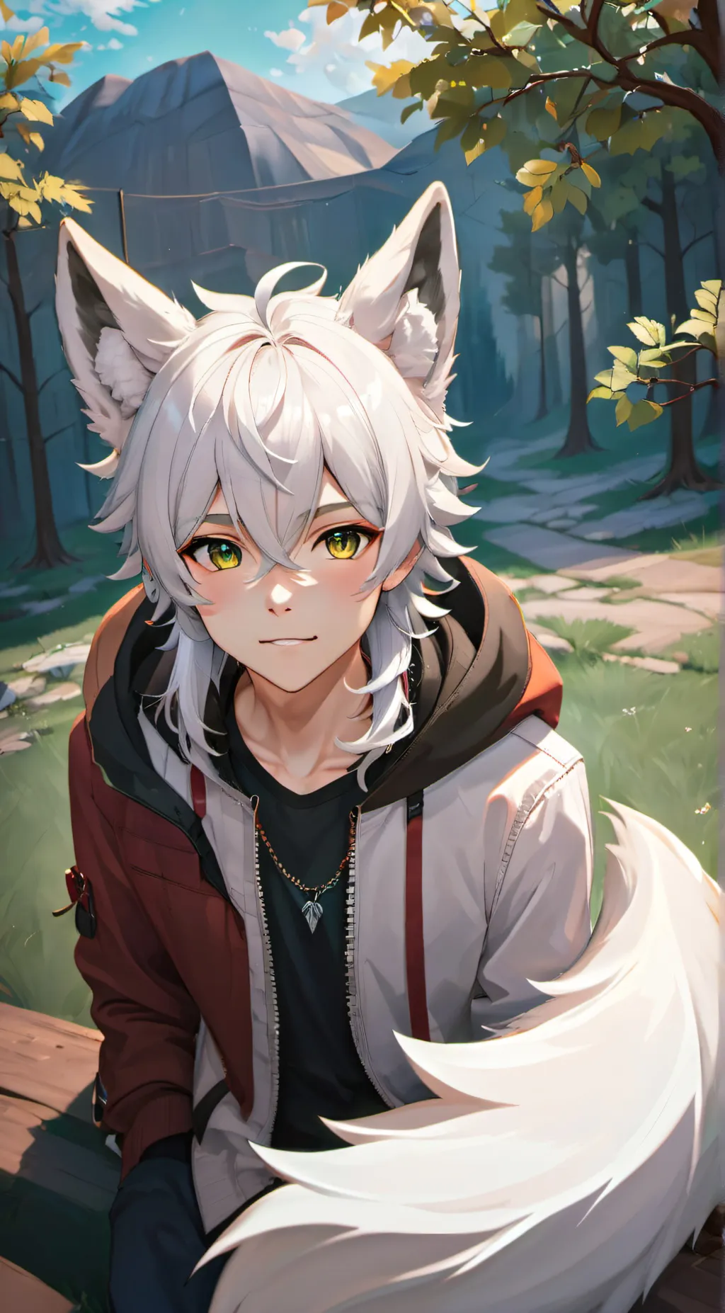 ai character: George  background