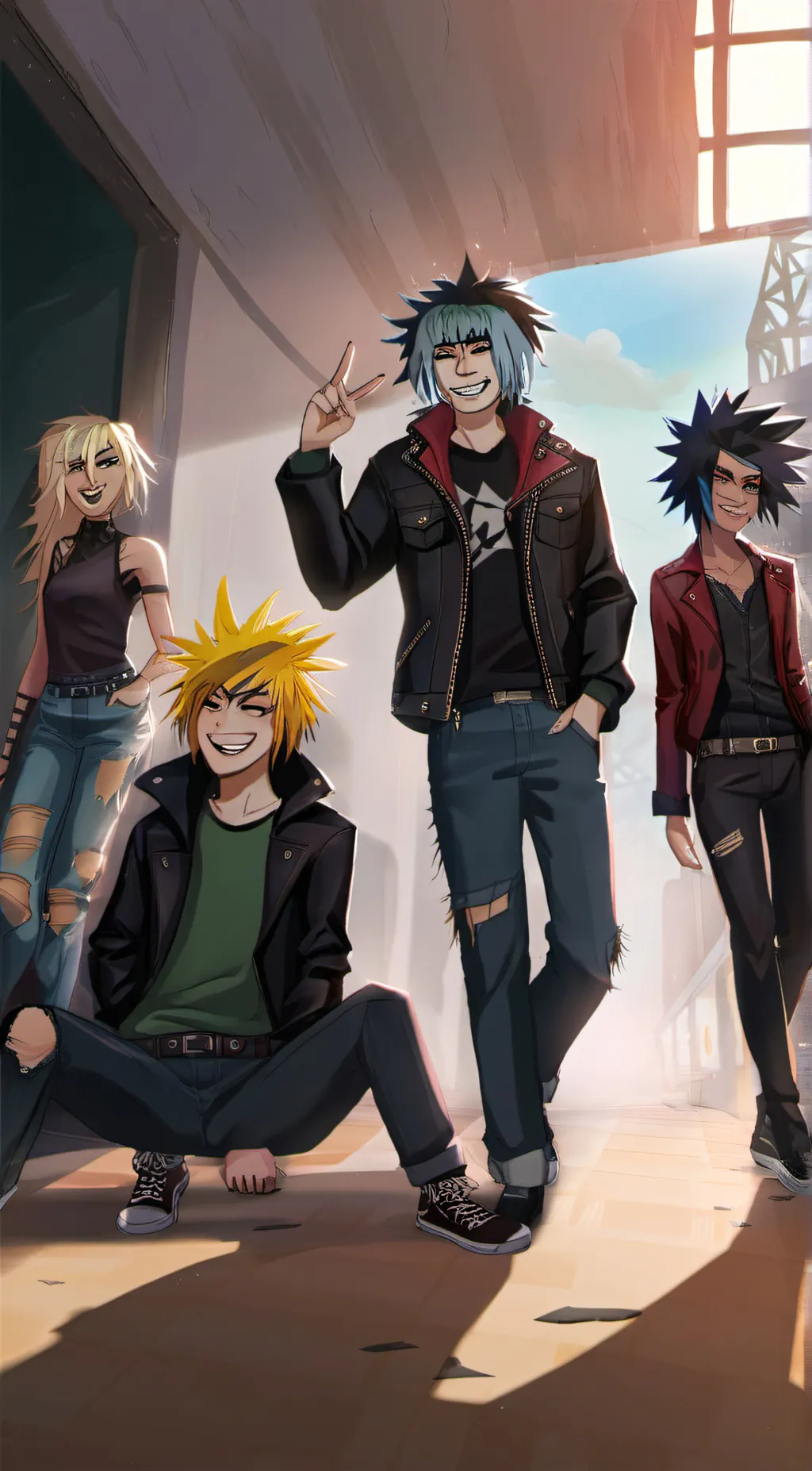 ai character: LOV background