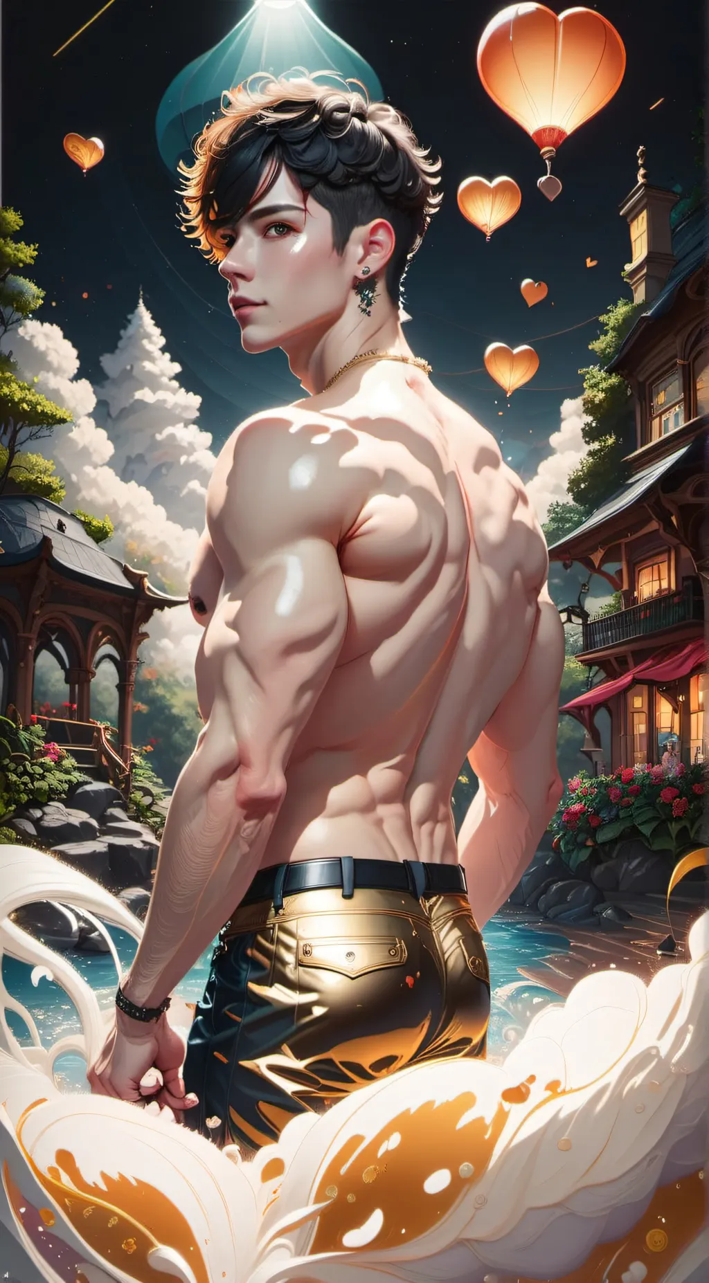 ai character: daddy background