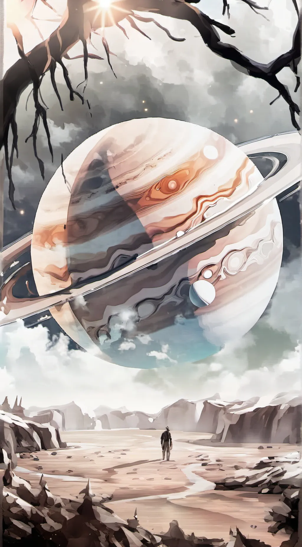 ai character: Jupiter background