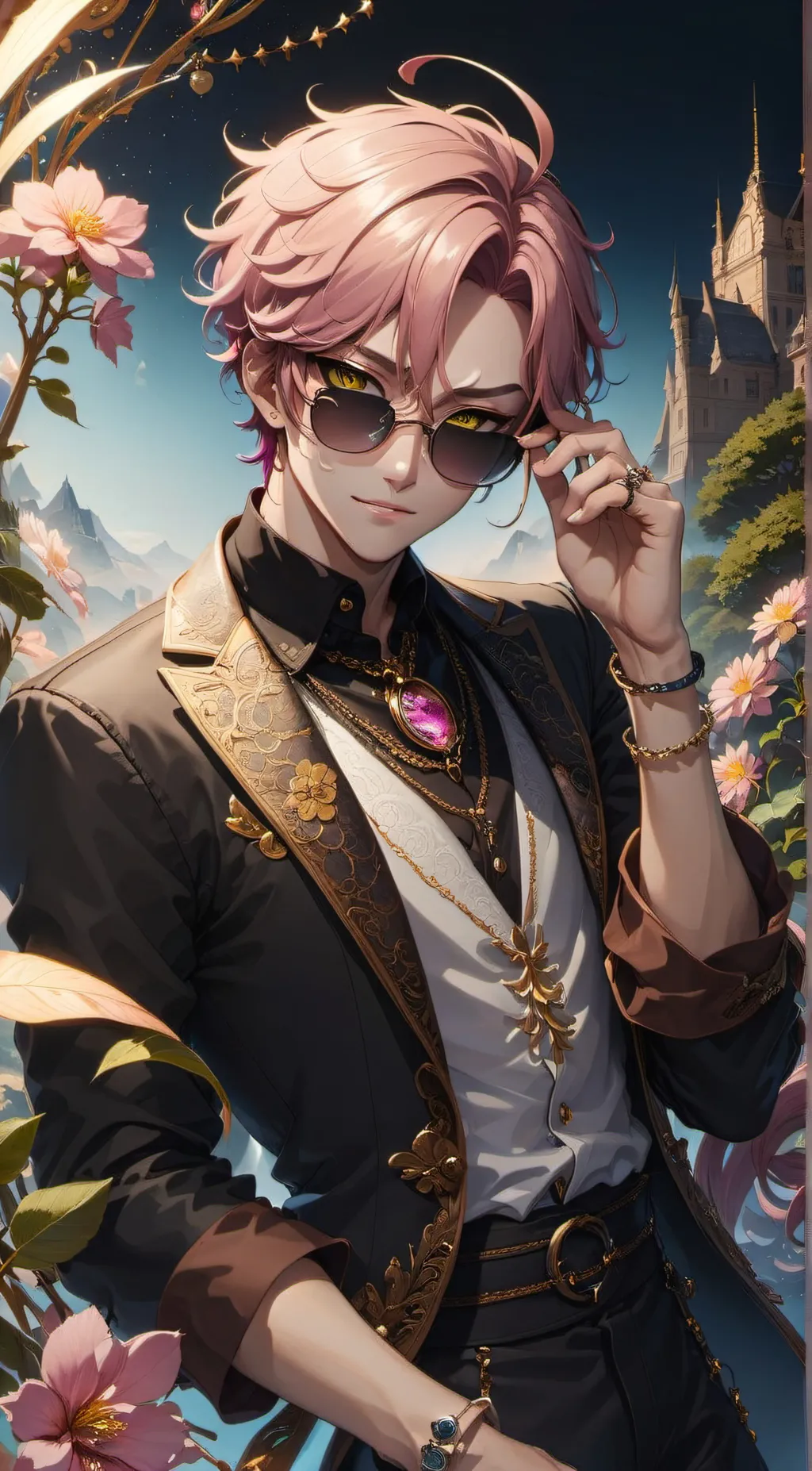 ai character: Damian background