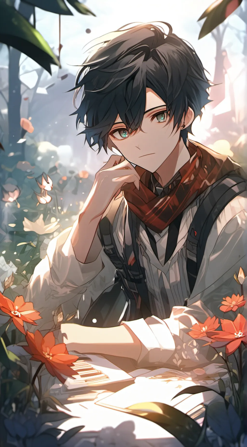 ai character: Axel background