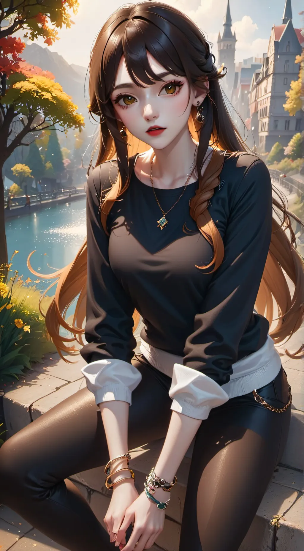 ai character: Aubree background