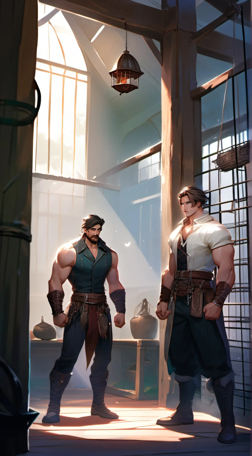 ai character: The slaver. background