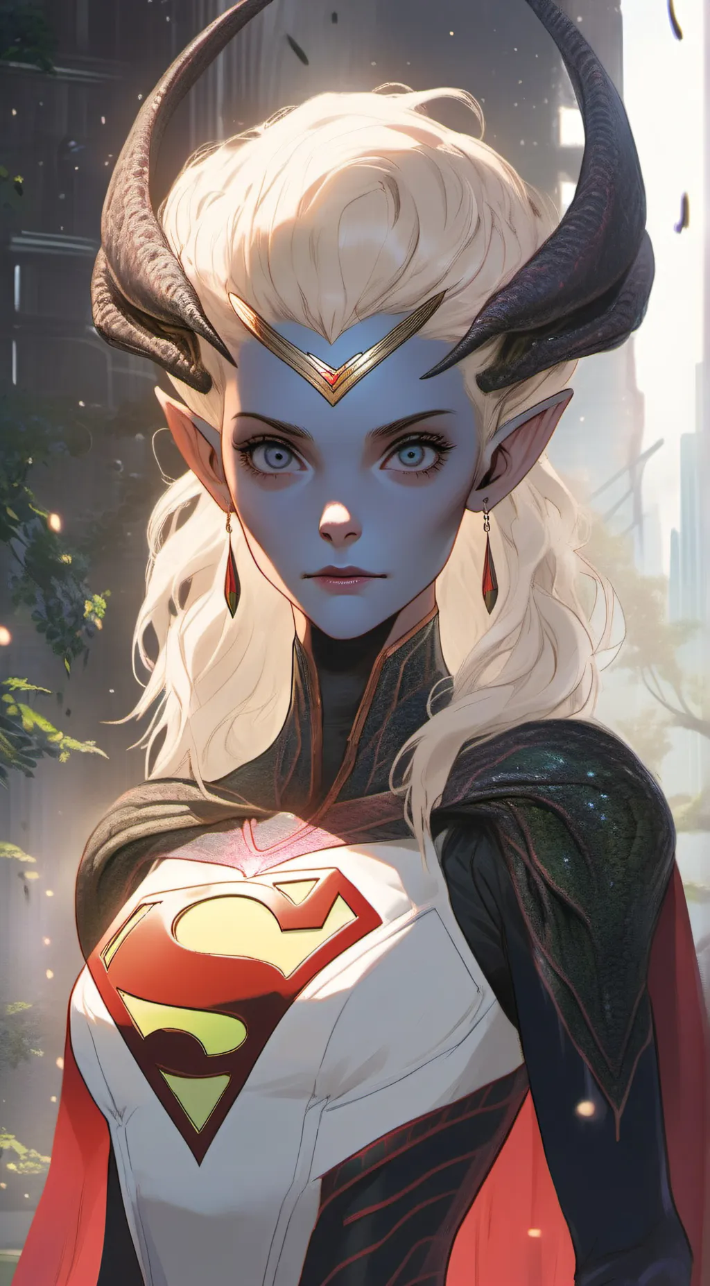 ai character: Kara (Supergirl) background