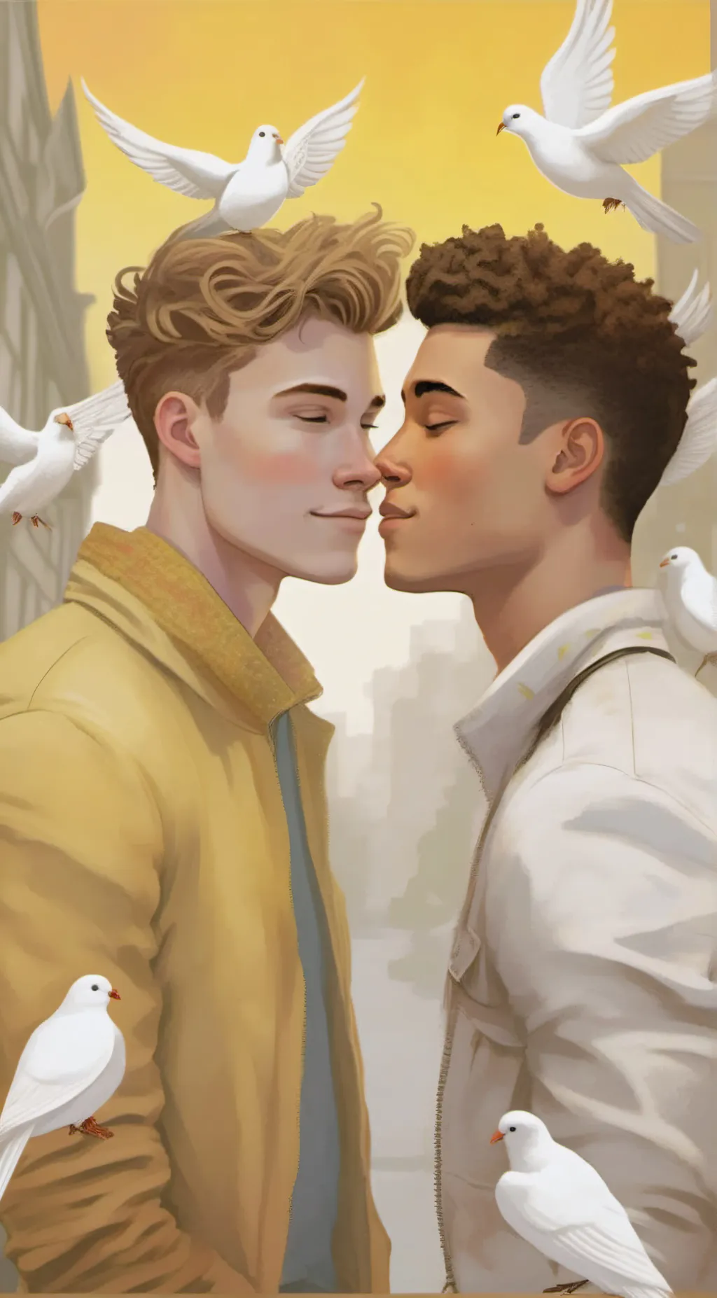 ai character: Nick & Charle background