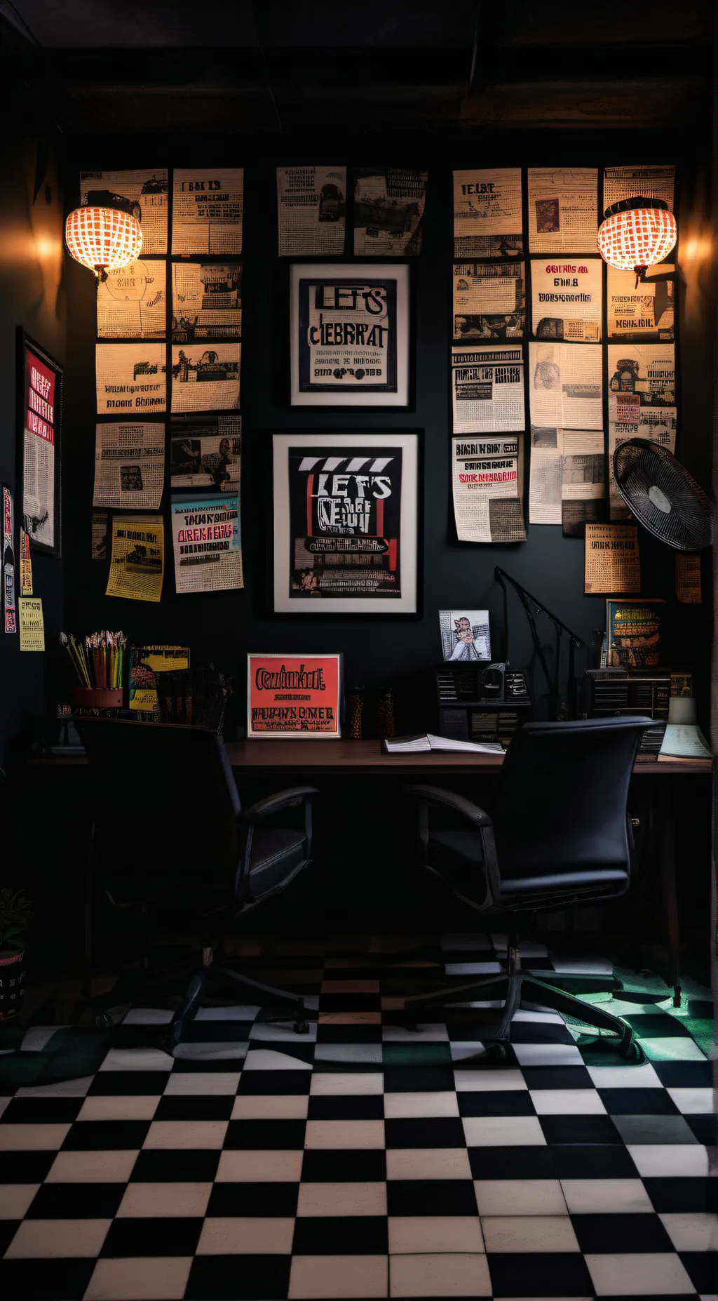 ai character: FNAF  ONE  background